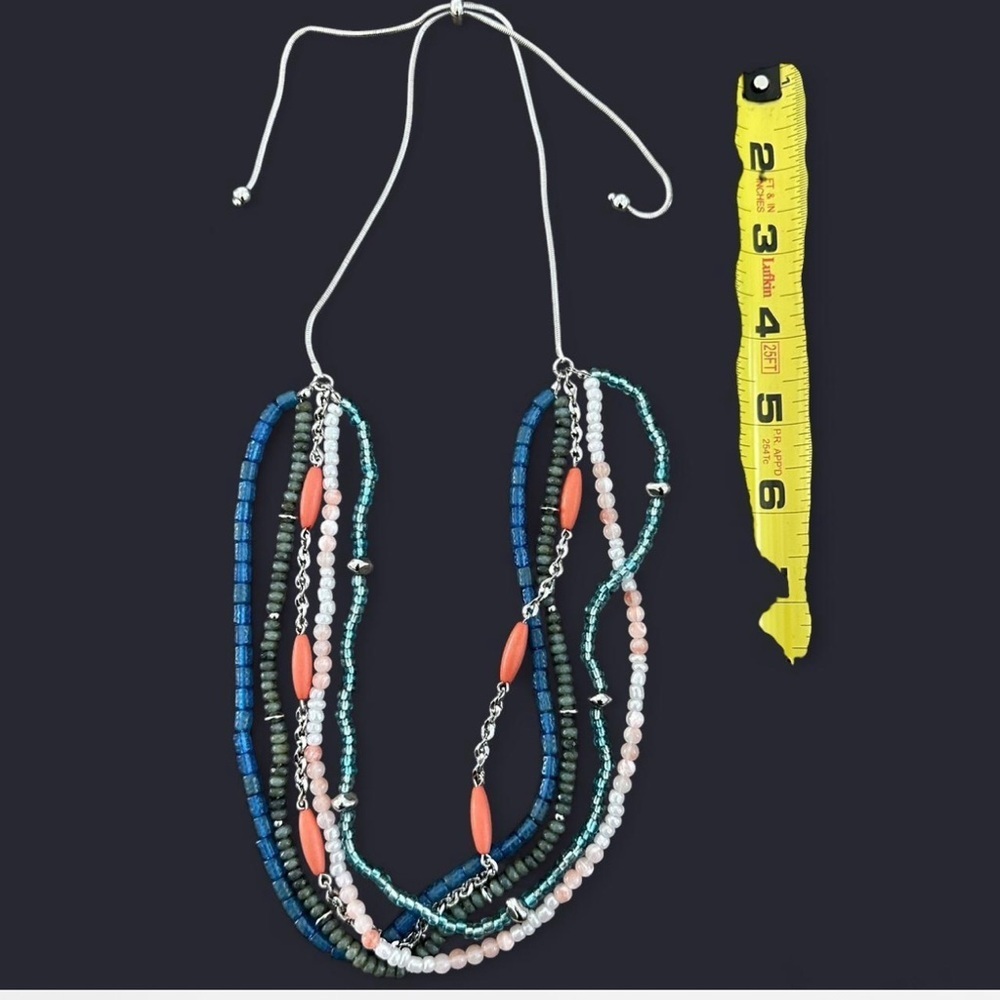 Multicolor Beaded Necklace‎
